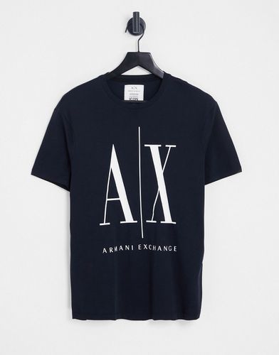 Icon AX - T-shirt avec grand logo - Armani Exchange - Modalova