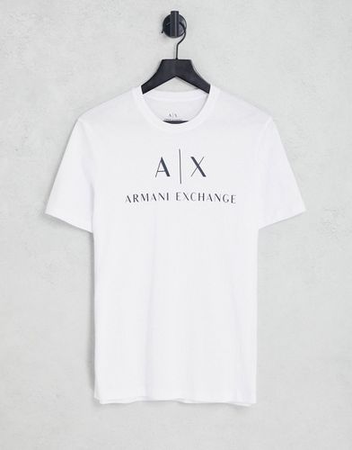 T-shirt à logo avec inscription - Armani Exchange - Modalova