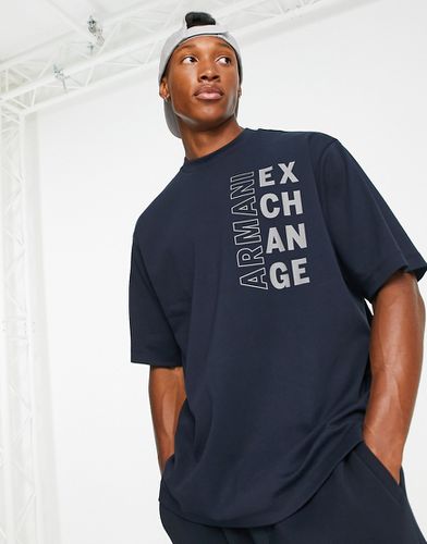 T-shirt oversize avec logo - Armani Exchange - Modalova