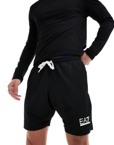 Armani - EA7 - Short à logo - Noir - Ea7 - Modalova