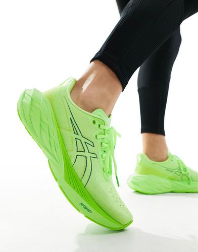 Novablast 4 - Baskets de course - Vert lumineux et citron vert éclatant - Asics - Modalova