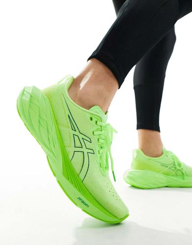 Novablast 4 - Baskets de course - Vert lumineux et citron vert éclatant - Asics - Modalova