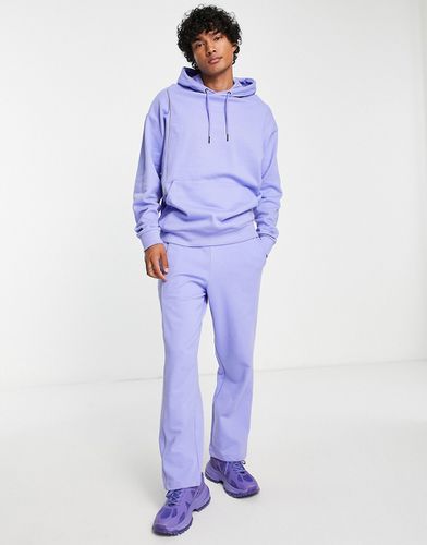 ASOS DESIGN - Pantalon de jogging d'ensemble coupe droite - Violet - Asos Design - Modalova