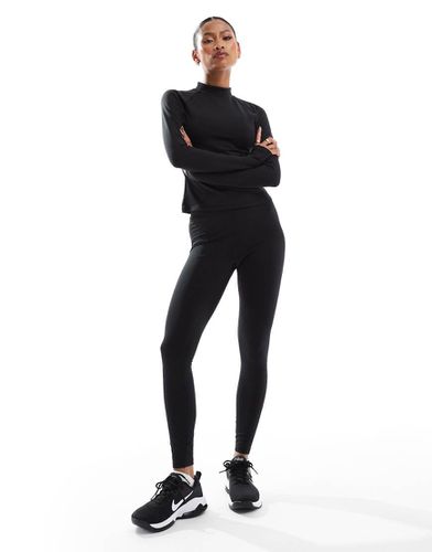 Legging de running à taille haute avec doublure thermique en polaire - Asos 4505 - Modalova