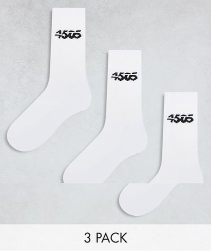 Lot de 3 paires de chaussettes de sport - Asos 4505 - Modalova