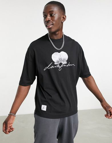 ASOS Dark Future - T-shirt oversize à imprimés - ASOS DESIGN - Modalova