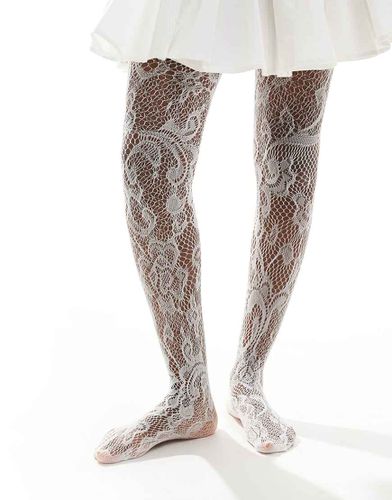 Collants en dentelle - Asos Design - Modalova