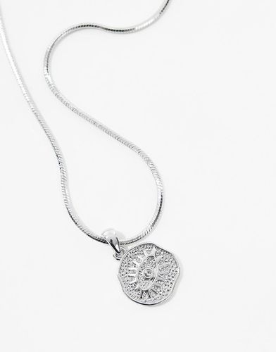 Collier à pendentif ail rond - Asos Design - Modalova