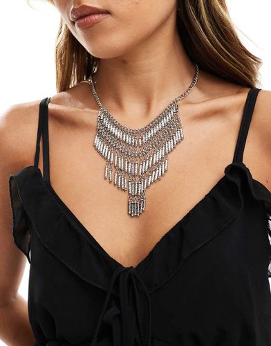 Collier avec pampilles texturées - Asos Design - Modalova