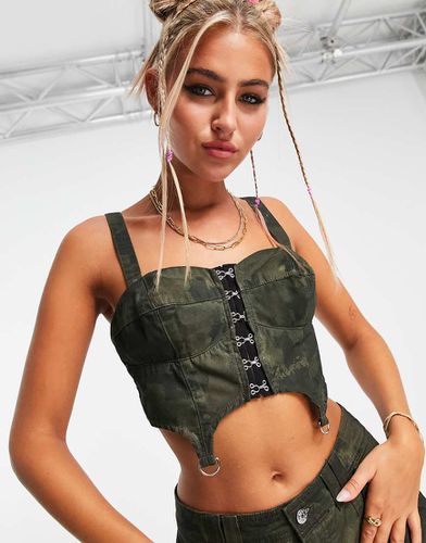 Corset d'ensemble - Camouflage - Asos Design - Modalova