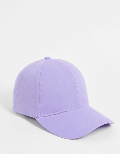 Casquette de baseball en toile - Lilas - Asos Design - Modalova