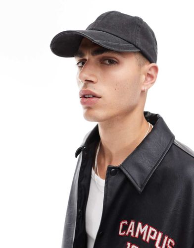 Casquette douce avec détails sur la visière - délavé - Asos Design - Modalova