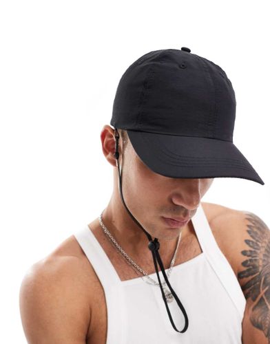 Casquette en nylon avec cordon de serrage - Asos Design - Modalova