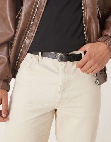 Ceinture fine style western en similicuir - Asos Design - Modalova