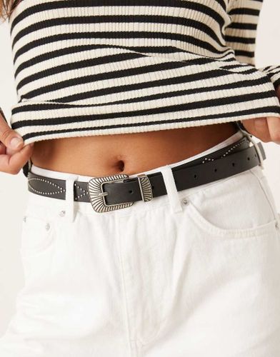 Ceinture taille et hanches pour jean avec clous style western - Asos Design - Modalova