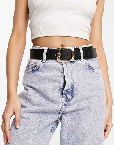 Ceinture taille et hanches pour jean avec grosse boucle dorée - Asos Design - Modalova