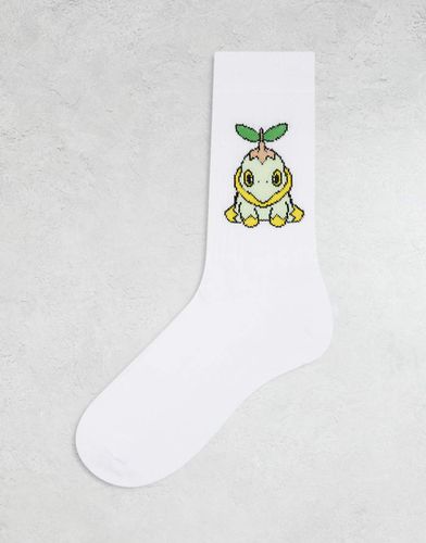 Chaussettes à motif Pokémon Turtwig - Asos Design - Modalova