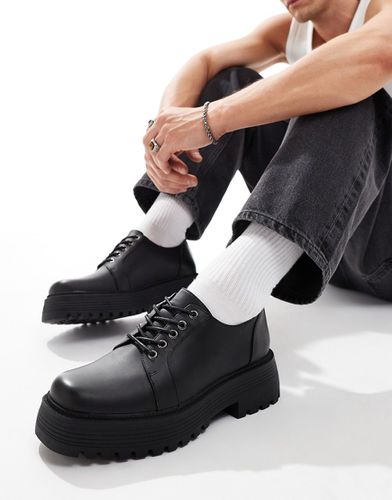 Chaussures chunky à lacets - Noir - Asos Design - Modalova