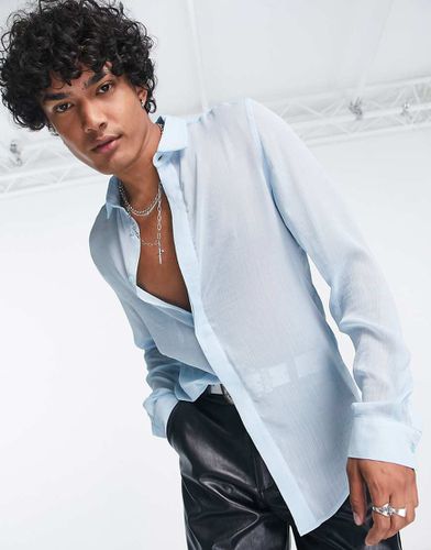 Chemise transparente coupe classique - clair - Asos Design - Modalova