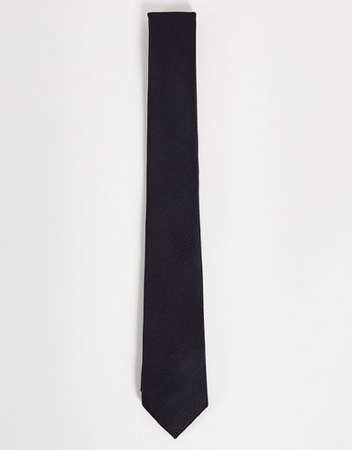 Cravate texturée - Noir - Asos Design - Modalova