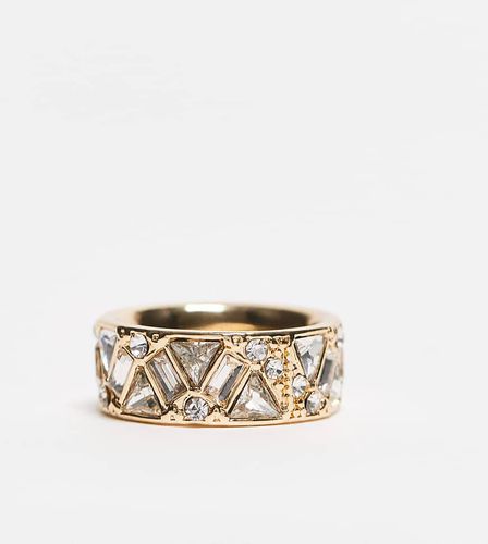 ASOS DESIGN Curve - Bague ornée de cristaux variés - Asos Curve - Modalova