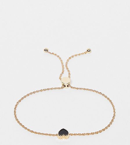 Curve - Bracelet avec breloque caur en émail - Asos Design - Modalova