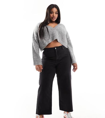 ASOS DESIGN Curve - Jean droit stretch confortable et court - Asos Curve - Modalova