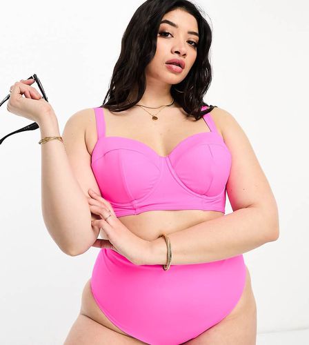 Curve - Mix and Match - Haut de bikini à armatures - vif - Asos Design - Modalova