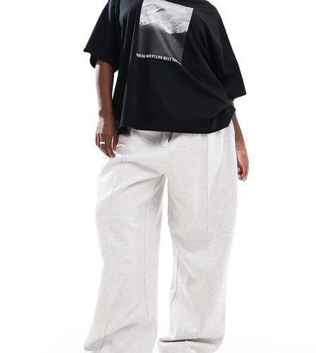 ASOS DESIGN Curve - Pantalon de jogging ajust en jersey - chin - Asos Curve - Modalova