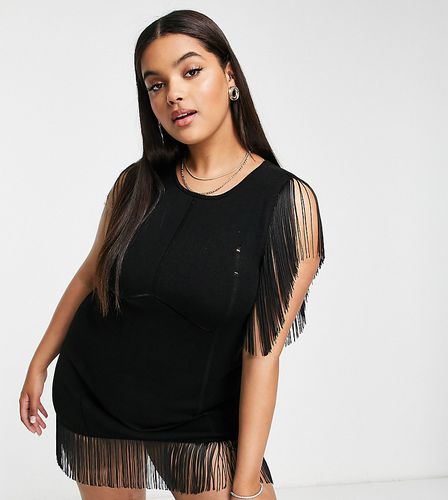 ASOS DESIGN Curve - Robe courte avec franges - Asos Curve - Modalova