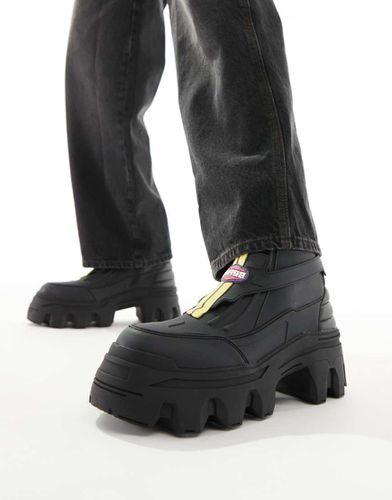 Bottes chunky avec détails motocross - Noir - Asos Design - Modalova