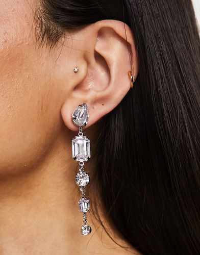Boucles d'oreilles à pendants style gouttes - Asos Design - Modalova