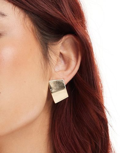 Boucles d'oreilles angulaires style vintage - Asos Design - Modalova