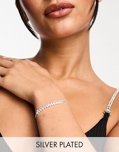 Bracelet Femme Perles Argent et Cœur Mode - Elise8