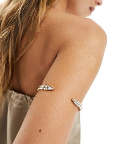 Bracelet de bras à cristaux - Asos Design - Modalova