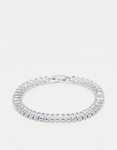 Bracelet serti de cristaux en zircons cubiques avec pochette cadeau - Asos Design - Modalova