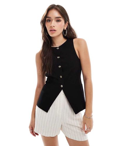 Gilet de tailleur à col montant - Asos Design - Modalova