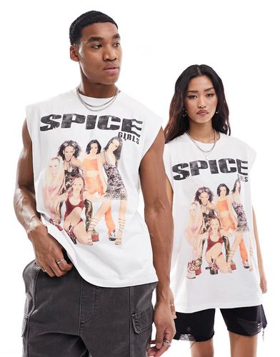 Débardeur unisexe oversize à imprimé The Spice Girls sous licence - Asos Design - Modalova