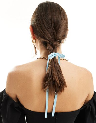 Élastique à cheveux avec lien fin à nouer - clair - Asos Design - Modalova