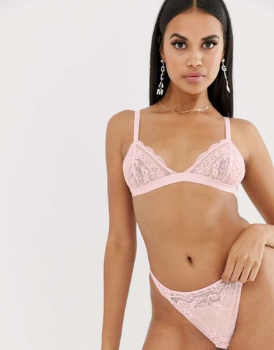 Ella - Soutien-gorge triangle en dentelle - Asos Design - Modalova