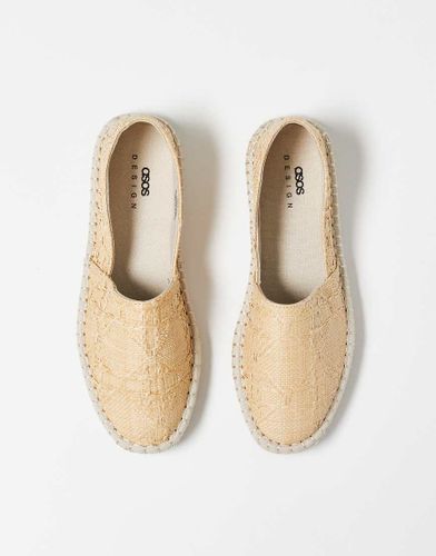 Espadrilles tresses - Taupe - Asos Design - Modalova