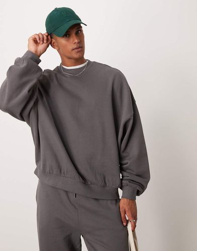 Essential - Sweat ultra-oversize - Anthracite - Asos Design - Modalova