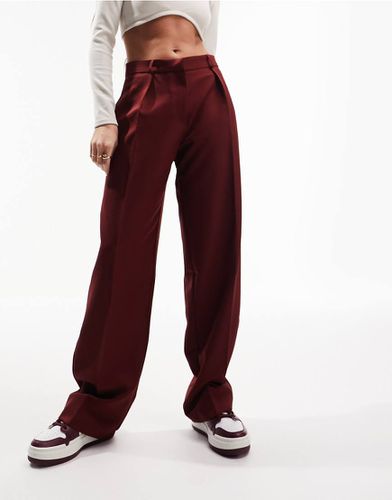 Everyday - Pantalon fluide - Bordeaux - Asos Design - Modalova