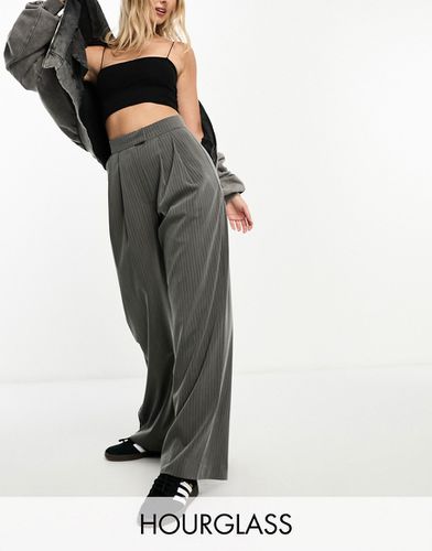Hourglass - Pantalon plissé ample à rayures - Asos Design - Modalova