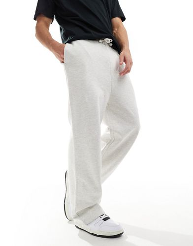 Pantalon de jogging ample - Grège chiné - Asos Design - Modalova