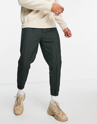 Jogger habillé fuselé - Kaki - Asos Design - Modalova