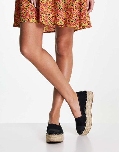 Jala - Espadrilles à semelle plateforme et à bout renforcé - Asos Design - Modalova