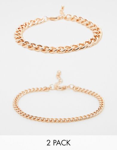 Lot de 2 bracelets - Asos Design - Modalova