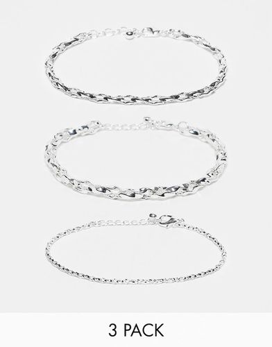 Lot de 3 bracelets - Asos Design - Modalova