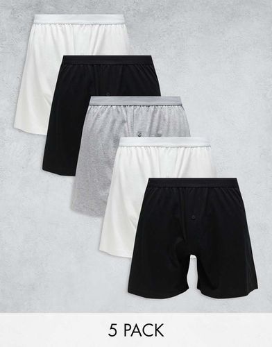 Lot de 5 boxers - Asos Design - Modalova